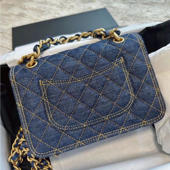 Chanel Denim bag 23s small - Picture 5 of 9